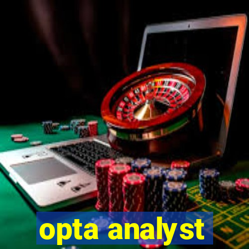 opta analyst